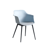 Golem Modern Cushion Plastic Dining Chair